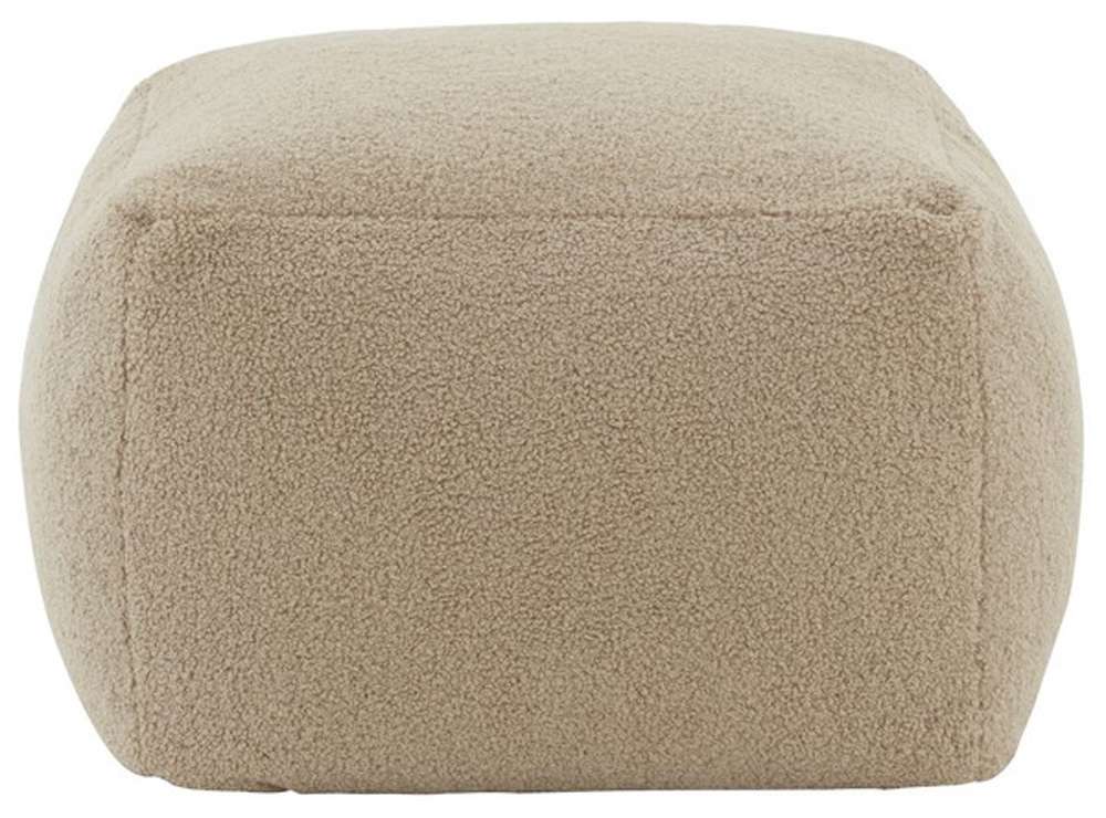 Safavieh - Samuels Boucle Pouf - Light Brown - SFV5041D veiw 1
