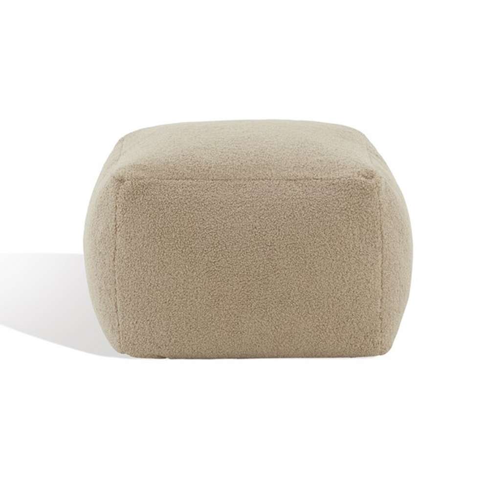 Safavieh - Samuels Boucle Pouf - Light Brown - SFV5041D veiw 2
