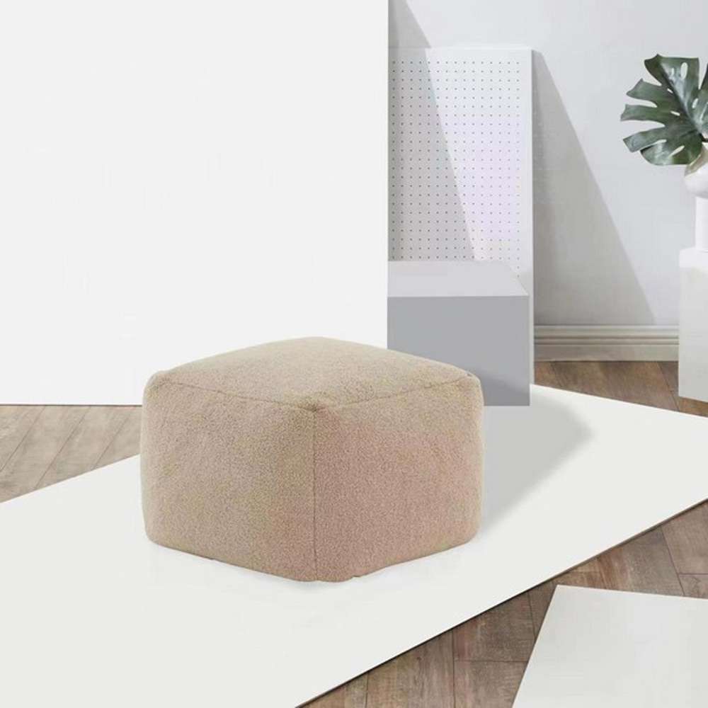 Safavieh - Samuels Boucle Pouf - Light Brown - SFV5041D veiw 3