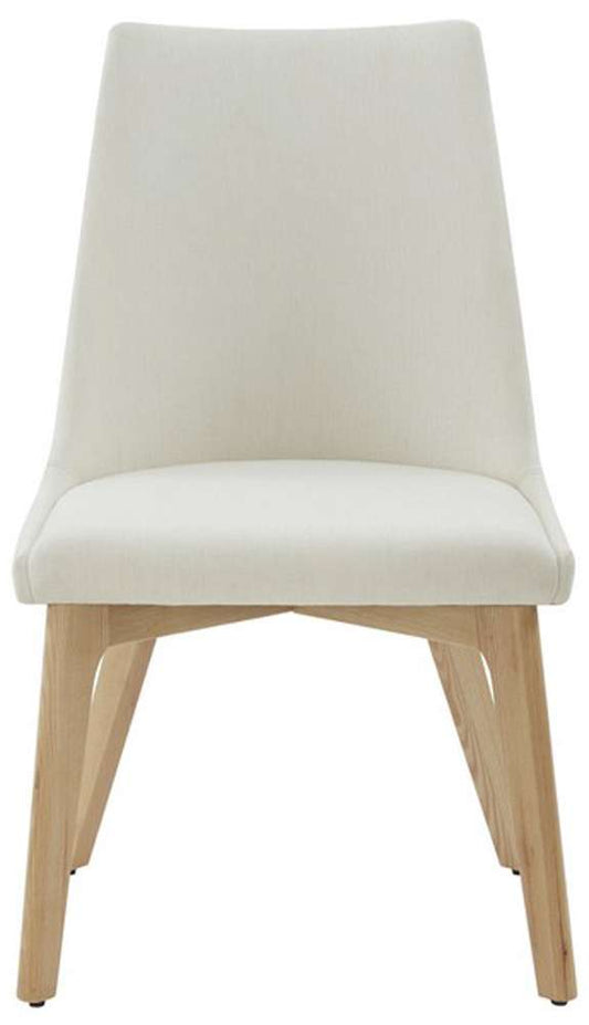 Safavieh - Sandralynn Linen Dining Chair - Ivory - Natural - SFV5059A veiw 1