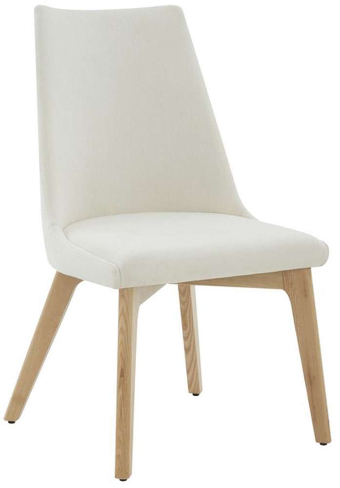 Safavieh - Sandralynn Linen Dining Chair - Ivory - Natural - SFV5059A veiw 3