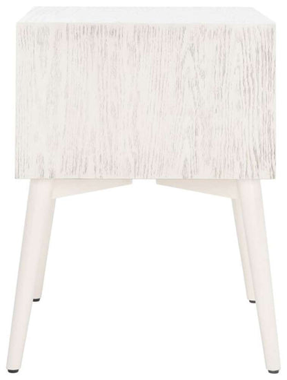 Safavieh - Scully Nightstand W/ Usb - White Washed - Antique Gold - NST6408A veiw 3