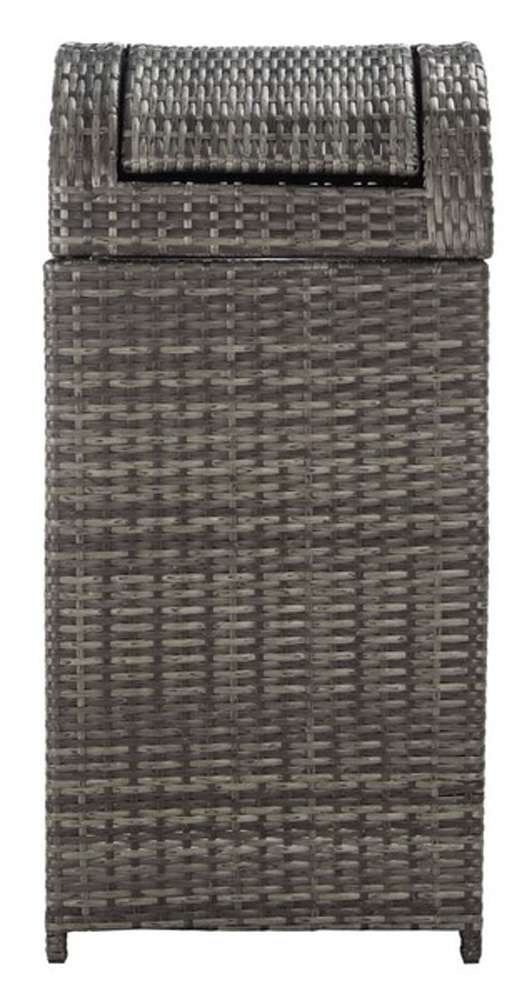 Safavieh - Serapis Trash Bin - Grey Brown  - PAT7511C veiw 1