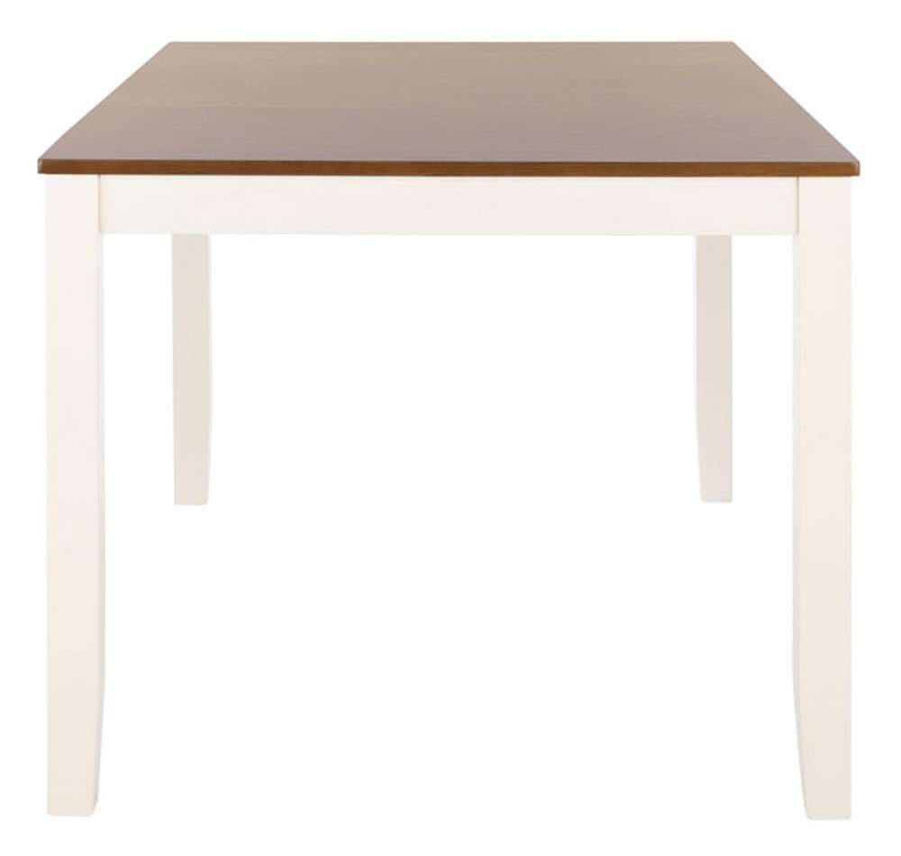 Safavieh - Silio Rectangle Dining Table - White - Natural - DTB9213A veiw 4