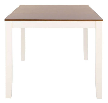 Safavieh - Silio Rectangle Dining Table - White - Natural - DTB9213A veiw 4