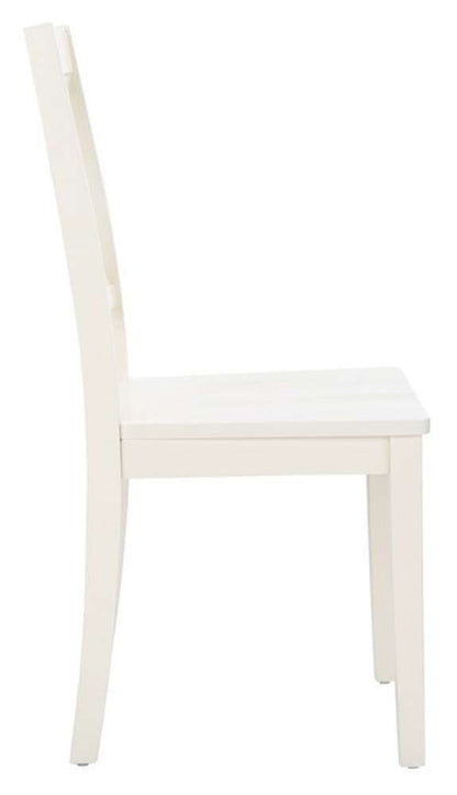 Safavieh - Silio X-Back Dining Chair - White  (Set of 2) - DCH9214B-SET2 veiw 4