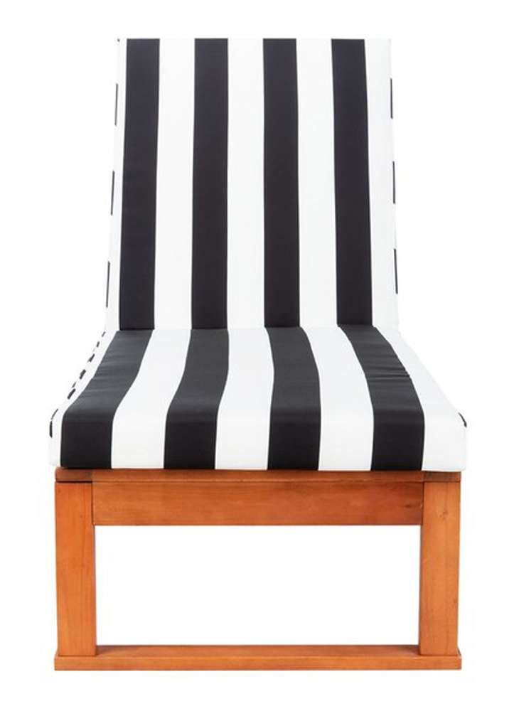 Safavieh - Solano Sunlounger - Natural - Black Stripe - PAT7024F veiw 1