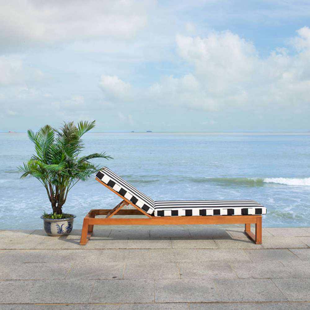 Safavieh - Solano Sunlounger - Natural - Black Stripe - PAT7024F veiw 2