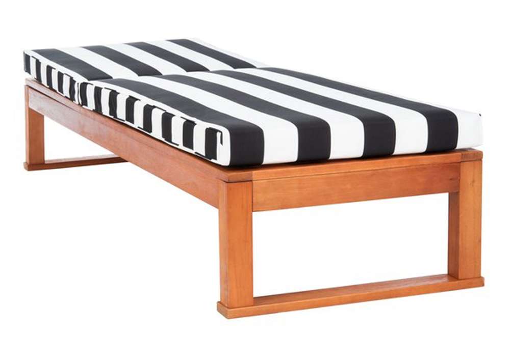 Safavieh - Solano Sunlounger - Natural - Black Stripe - PAT7024F veiw 4