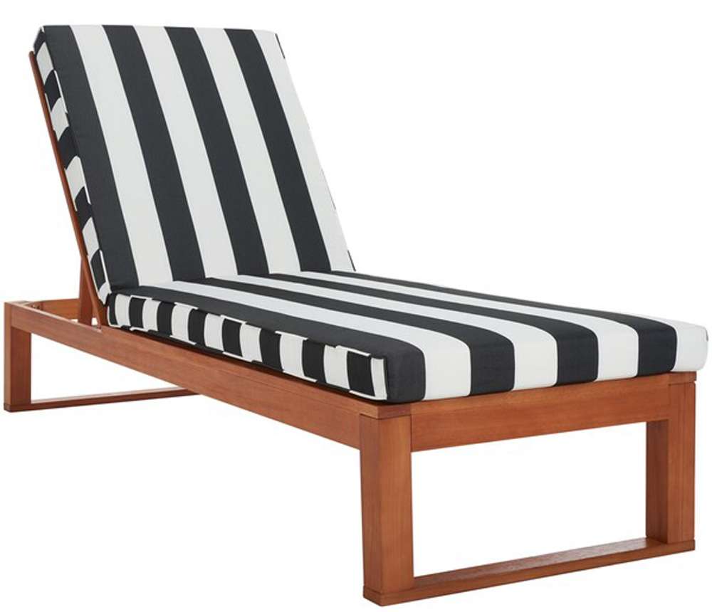 Safavieh - Solano Sunlounger - Natural - Navy Stripe - PAT7024H veiw 3