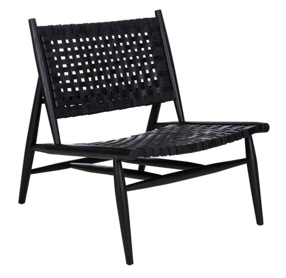 Safavieh - Soleil Accent Chair - Black - Black - ACH1001D veiw 3