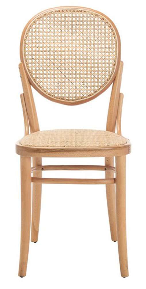 Safavieh - Sonia Cane Dining  Chair - Natural  (Set of 2) - DCH9504C-SET2 veiw 1