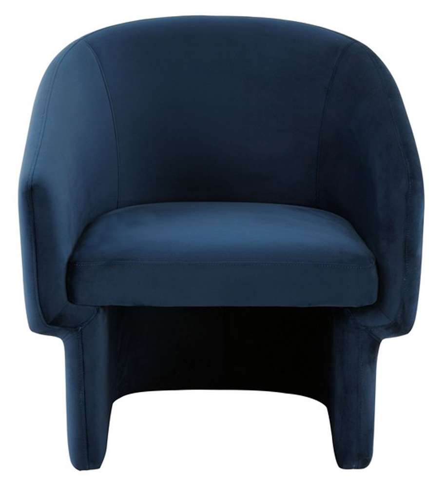 Safavieh - Susie Barrel Back Accent Chair - Navy - SFV4781A veiw 1