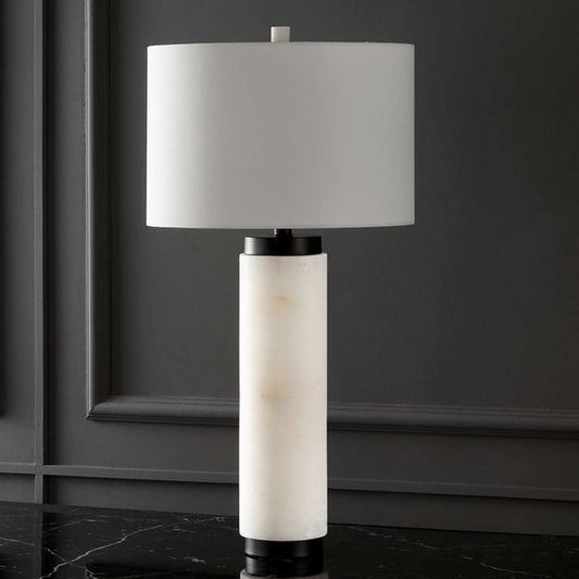 Safavieh - Sydni Alabaster Pillar Table Lamp - White - CTL1029A veiw 1