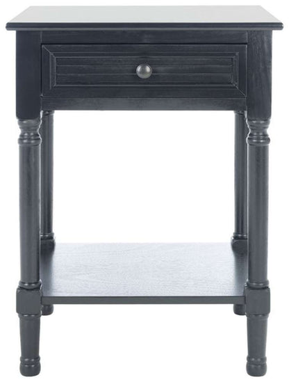 Safavieh - Tate 1Drw Accent Table - Black - ACC5714B veiw 1