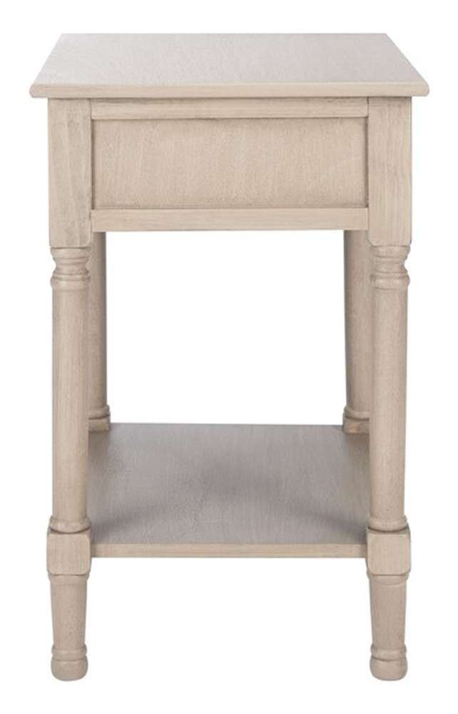 Safavieh - Tate 1Drw Accent Table - Greige - ACC5714D veiw 3