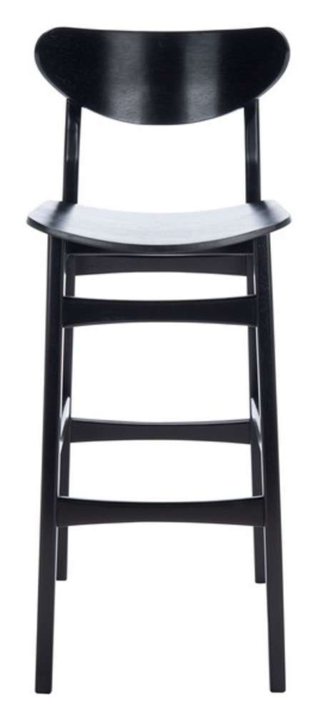 Safavieh - Thaxton Bar Stool - Black  (Set of 2) - BST1500B-SET2 veiw 1