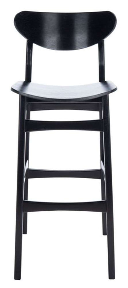 Safavieh - Thaxton Bar Stool - Black  (Set of 2) - BST1500B-SET2 veiw 1