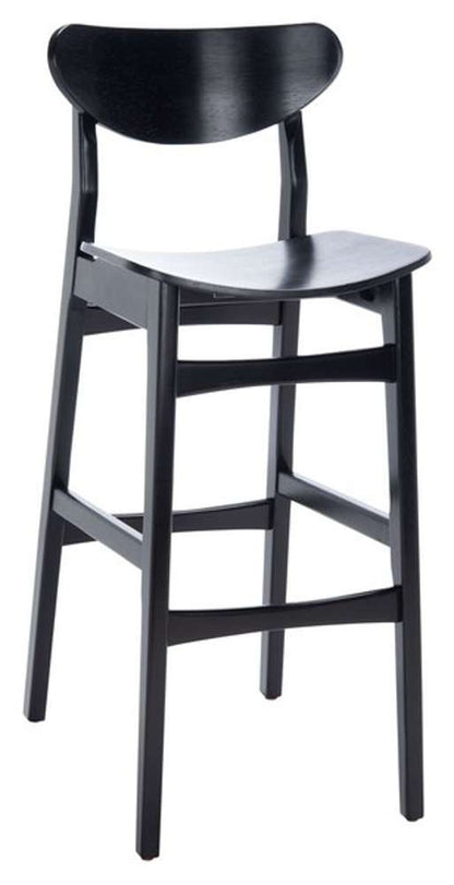 Safavieh - Thaxton Bar Stool - Black  (Set of 2) - BST1500B-SET2 veiw 3