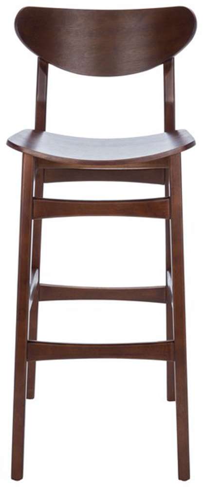 Safavieh - Thaxton Bar Stool - Walnut  (Set of 2) - BST1500D-SET2 veiw 1
