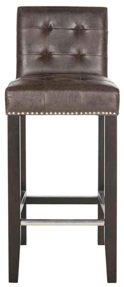 Safavieh - Thompson Barstool - Antique Brown - MCR4505F veiw 1