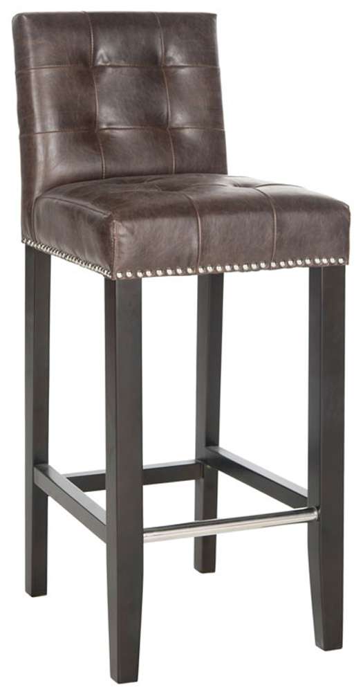 Safavieh - Thompson Barstool - Antique Brown - MCR4505F veiw 3