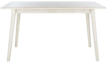 Safavieh - Tia Rectangle Dining Table - Antique - White - DTB9201C veiw 1