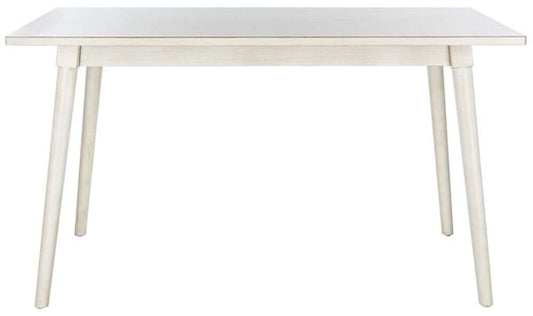 Safavieh - Tia Rectangle Dining Table - Antique - White - DTB9201C veiw 1