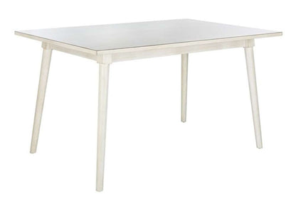 Safavieh - Tia Rectangle Dining Table - Antique - White - DTB9201C veiw 3