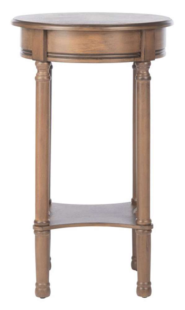 Safavieh - Tinsley Round Accent Table - Brown - ACC5717C veiw 1