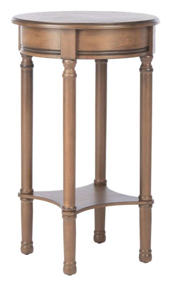 Safavieh - Tinsley Round Accent Table - Brown - ACC5717C veiw 3