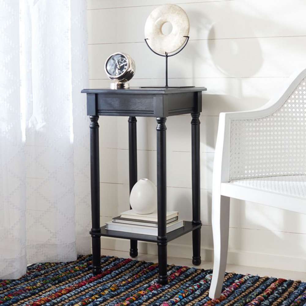 Safavieh - Tinsley Square Accent Table - Black - ACC5716B veiw 2