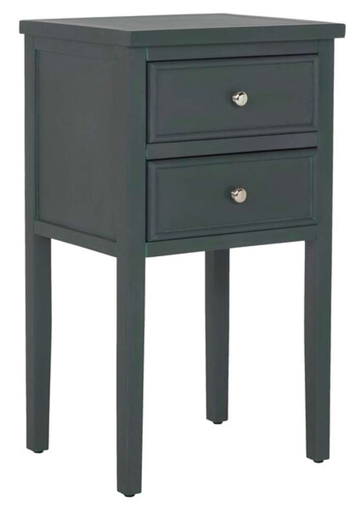 Safavieh - Toby Accent Table W Storage Drwrs - Dark Teal - AMH6625B veiw 3