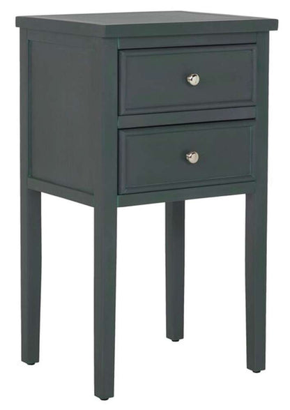 Safavieh - Toby Accent Table W Storage Drwrs - Dark Teal - AMH6625B veiw 3
