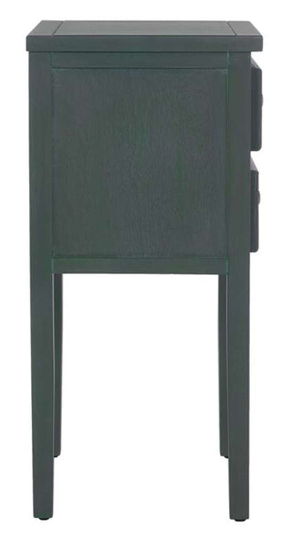Safavieh - Toby Accent Table W Storage Drwrs - Dark Teal - AMH6625B veiw 4