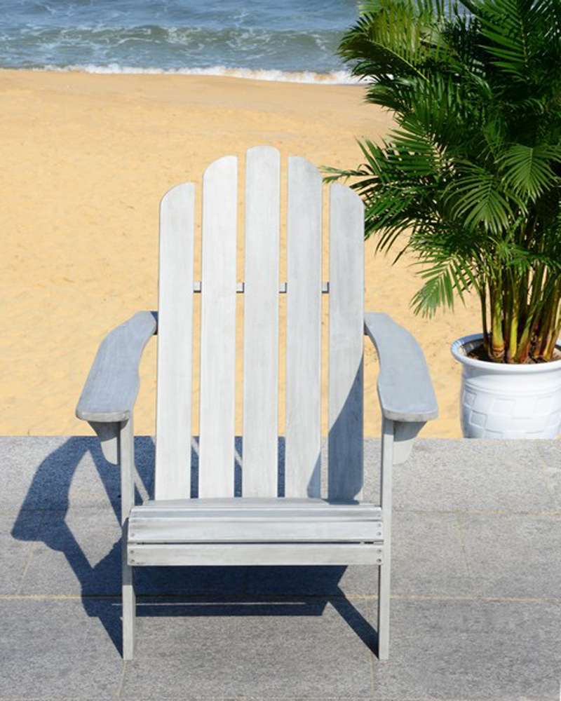 Safavieh - Topher Adirondack Chair - Grey - PAT7027B veiw 3