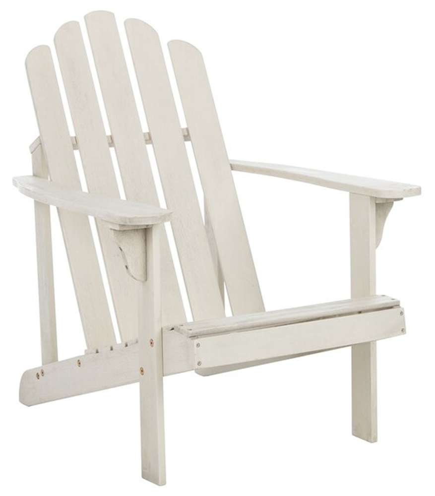 Safavieh - Topher Adirondack Chair - White - PAT7027C veiw 3