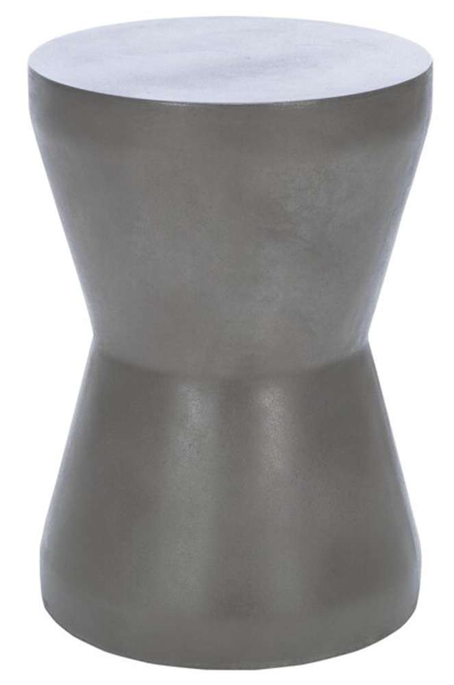 Safavieh - Torre In/Outdoor Accent Stool - Dark Grey - VNN1001A veiw 1