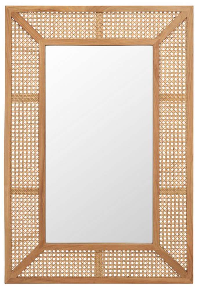 Safavieh - Tulia 24in Mirror - Natural - MRR2016B veiw 1