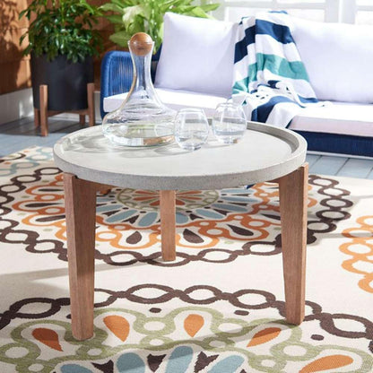 Safavieh - Valton Side Table - Light Grey - PAT1511B veiw 2