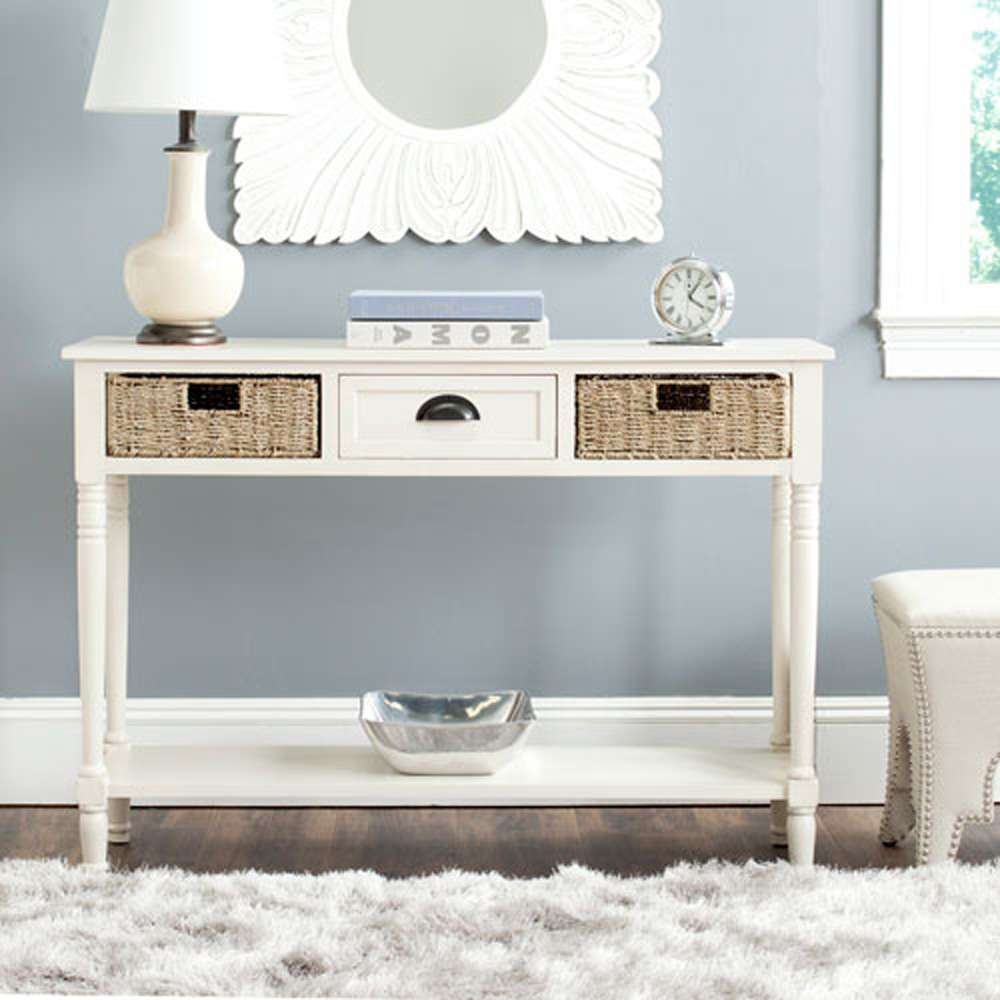 Safavieh - Winifred Console - White - AMH5730B veiw 2