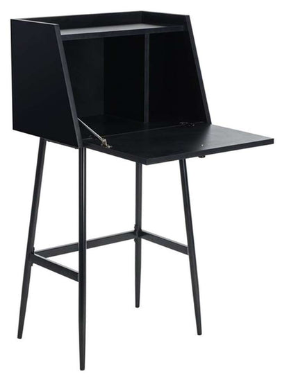 Safavieh - Xander Modern Secretary Desk - Black - DSK2203C veiw 3