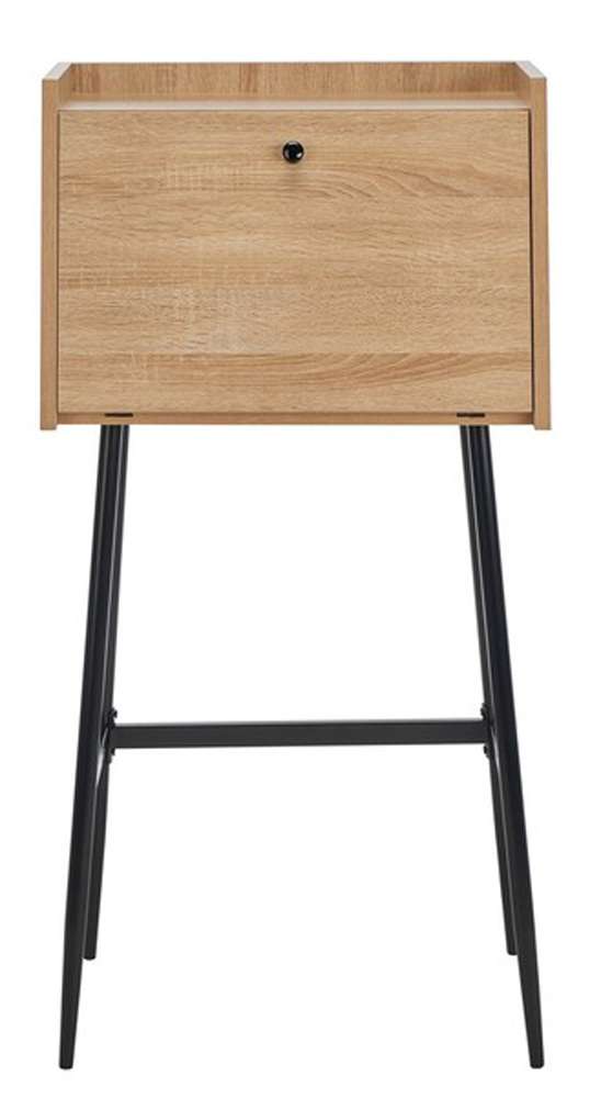 Safavieh - Xander Modern Secretary Desk - Natural - Black - DSK2203A veiw 1