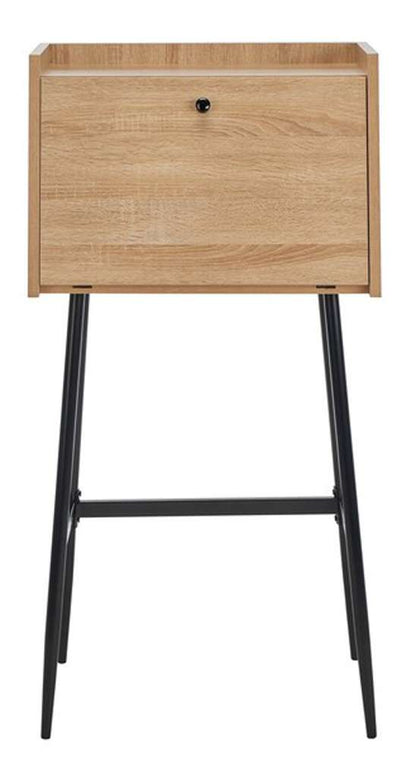 Safavieh - Xander Modern Secretary Desk - Natural - Black - DSK2203A veiw 1