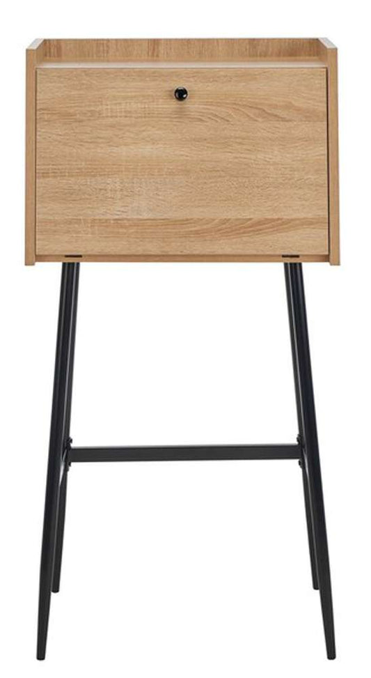 Safavieh - Xander Modern Secretary Desk - Natural - Black - DSK2203A veiw 1