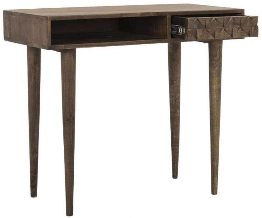 Safavieh - Zinnia Desk - Walnut - DSK9000A veiw 3