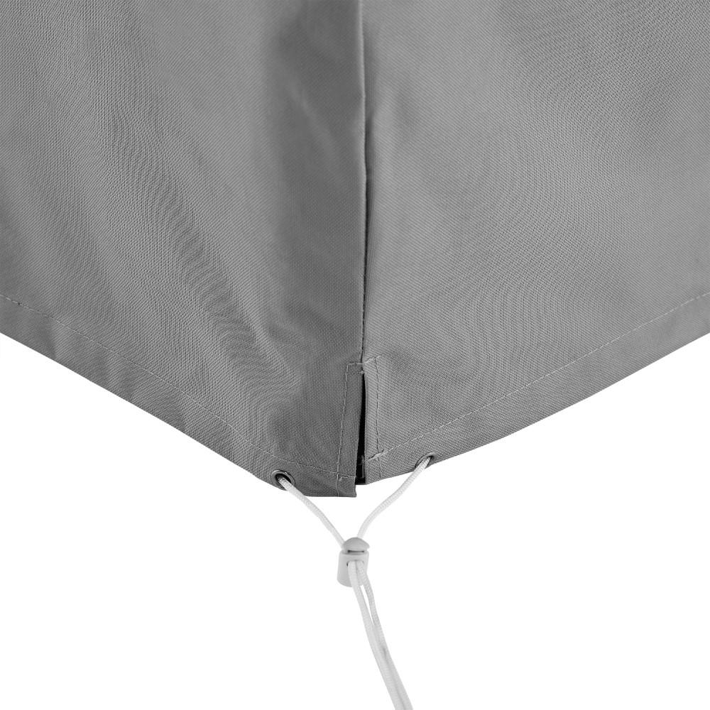 Crosley Furniture - Outdoor Chaise Lounge Furniture Cover Gray - CO7506-GY veiw 5