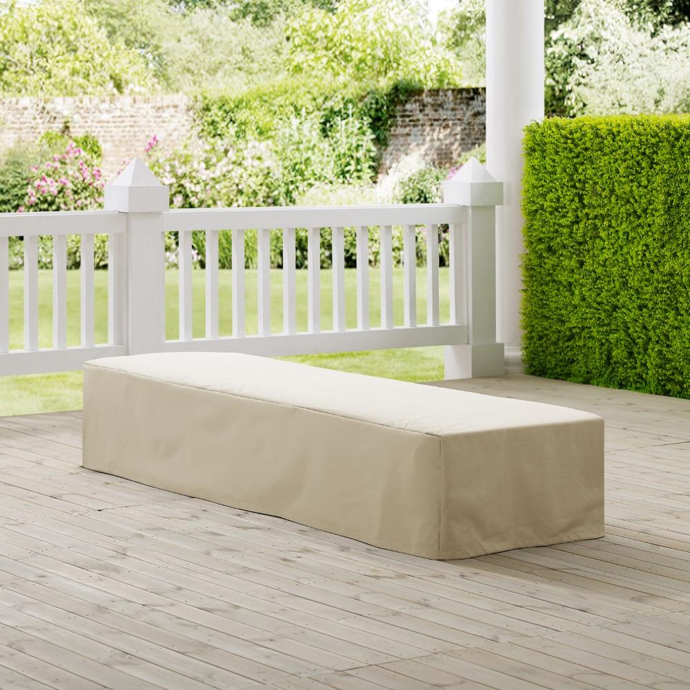 Crosley Furniture - Outdoor Chaise Lounge Furniture Cover Tan - CO7506-TA veiw 4