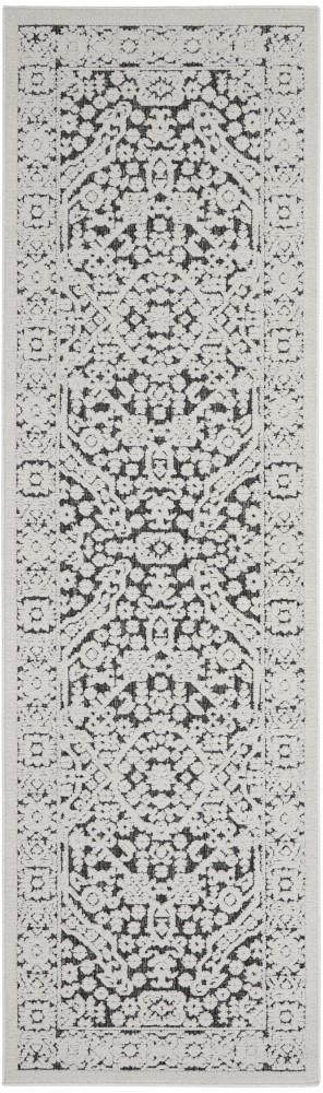 Nourison - Key Largo 22in x 76in Dark Grey Area Rug - KLG04-99446771339_CLOSEOUT veiw 1