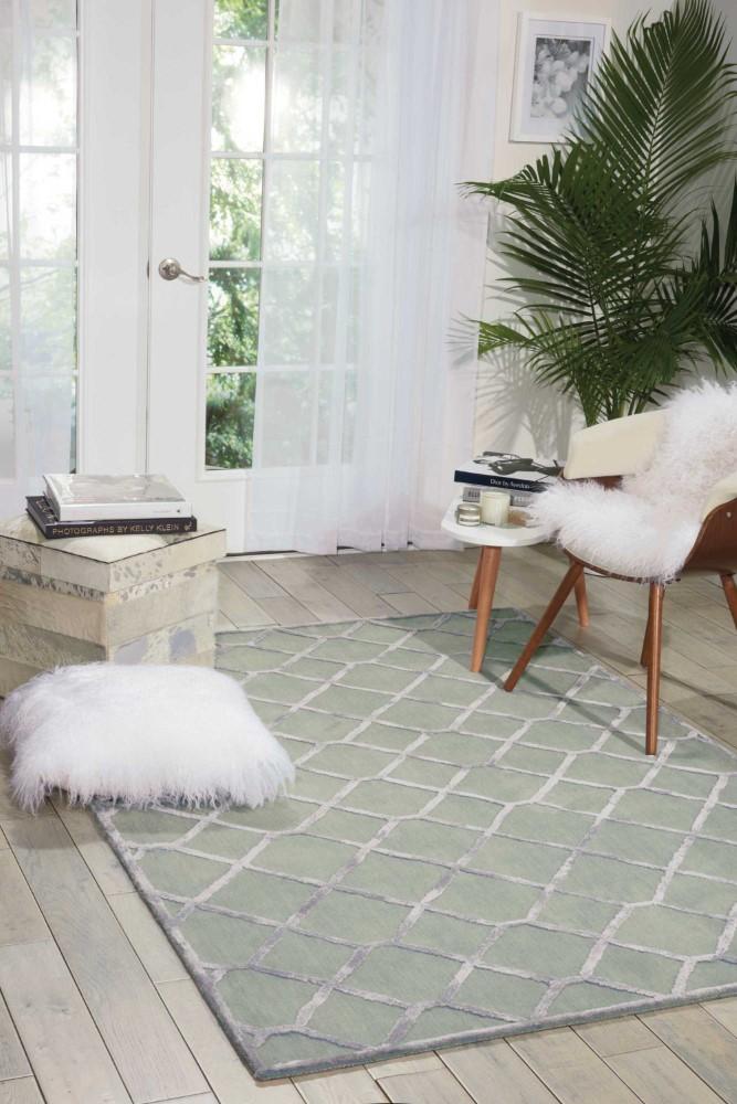 Nourison - Vita VIT13 Green 8x10 Rug - VIT13-99446339485_CLOSEOUT veiw 2